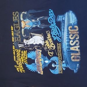 2017 CLASSIC EAGLES FLEETWOOD MAC JOURNEY STEELY DAN 2017 CONCERT T SHIRT Sz M